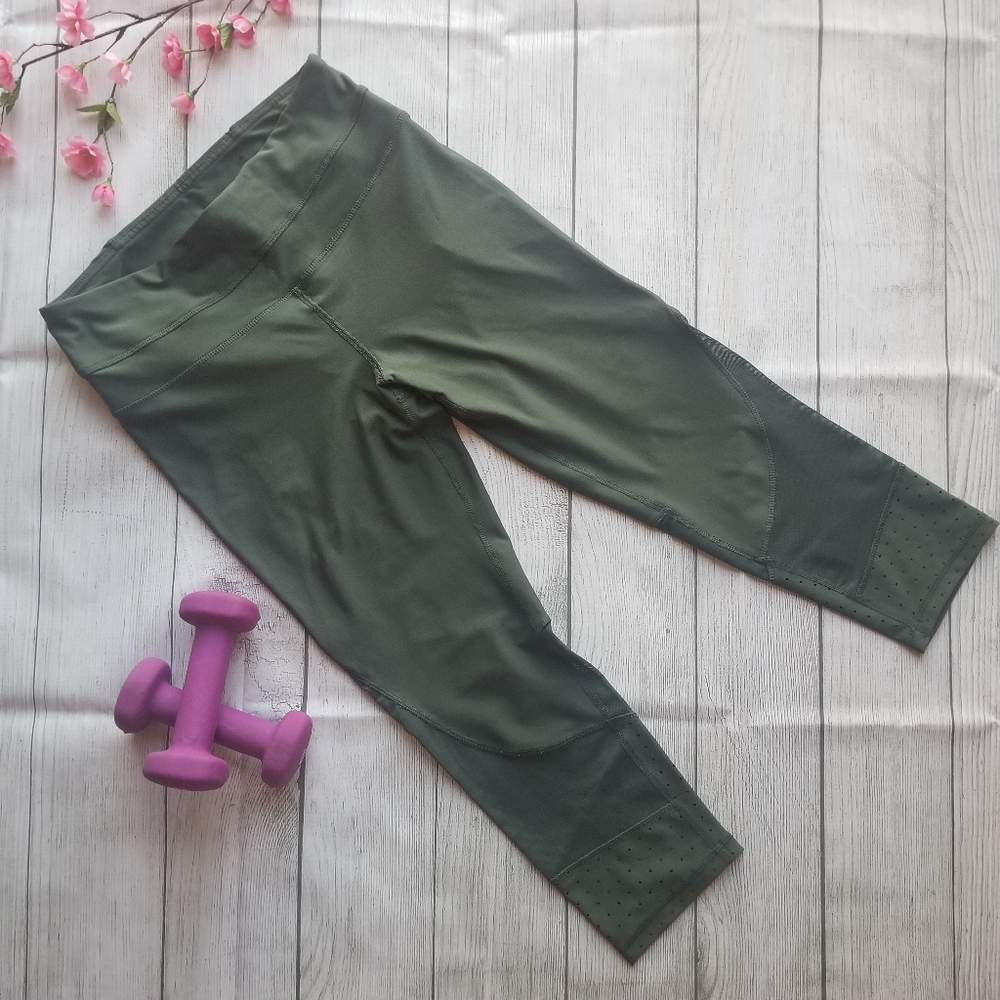Mesh Detail Workout Leggings